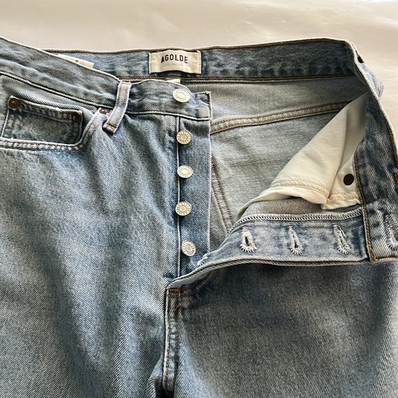 Agolde Fen High Rise Straight Leg Size 26 - Picture 16 of 16